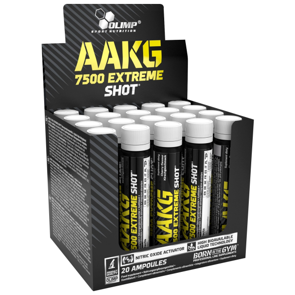 AAKG 7500 Extreme Shot, Grapefruit - 20 x 25 ml.