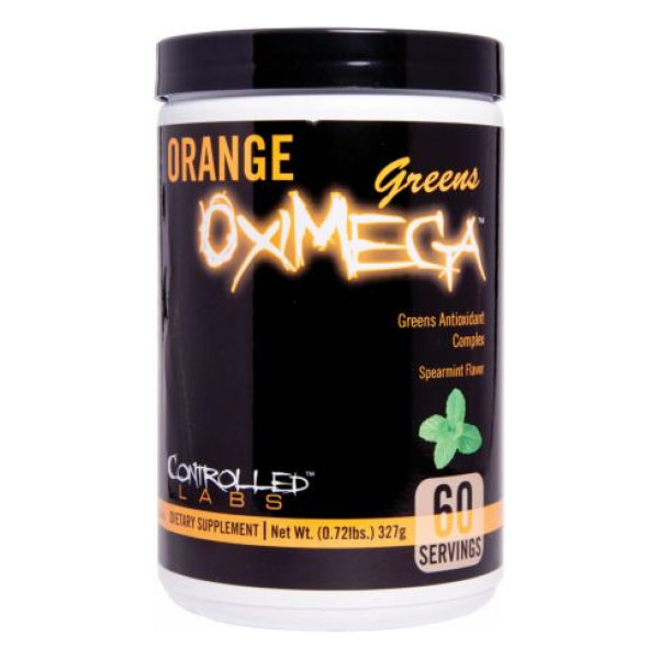 Orange OxiMega Greens, Spearmint Flavor - 327g