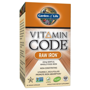Vitamin Code RAW Iron - 30 vcaps