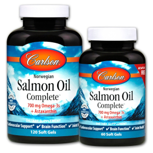 Norwegian Salmon Oil Complete - 120 + 60 softgels