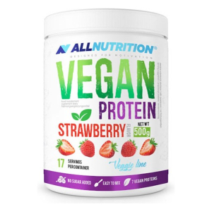 Vegan Protein, Strawberry - 500g