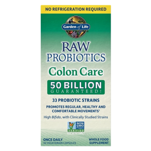Raw Probiotics Colon Care (Shelf-Stable) - 30 vcaps