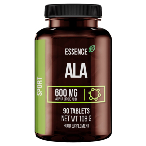 ALA Alpha Lipoic Acid, 600mg - 90 tablets