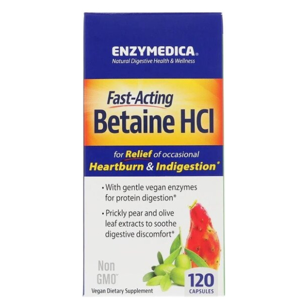 Betaine HCl - 120 caps