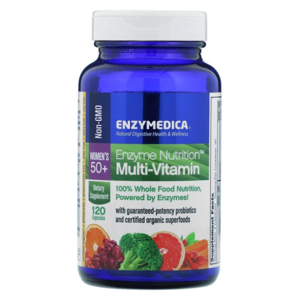 Enzyme Nutrition Multi-Vitamin - Women's 50+ - 120 caps