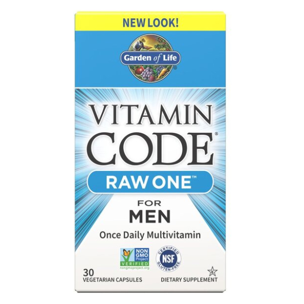 Vitamin Code RAW ONE for Men - 30 vcaps