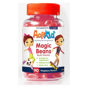 Magic Beans Multi-Vitamin, Raspberry - 90 gummies
