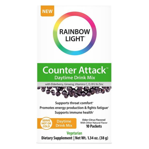 Counter Attack - Daytime Drink Mix, Elder Ctirus - 10 packets