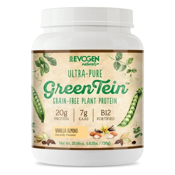 GreenTein - Grain-Free Plant Protein, Vanilla Almond - 690g