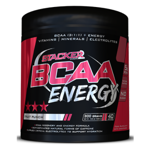 BCAA Energy, Fruit Punch - 300g