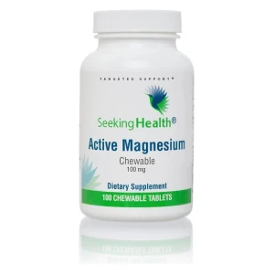 Active Magnesium, 100mg (Cherry) - 100 chewable tablets