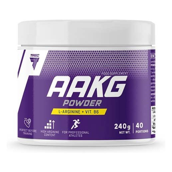 AAKG Powder, Grapefruit - 240g