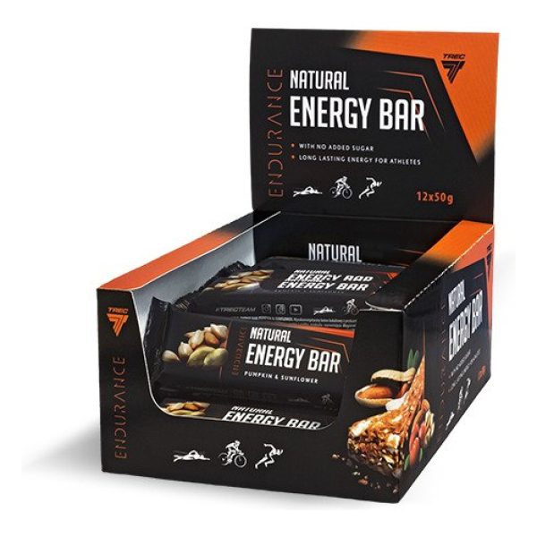 Endurance Natural Energy Bar, Cranberry & Almond - 12 x 50g