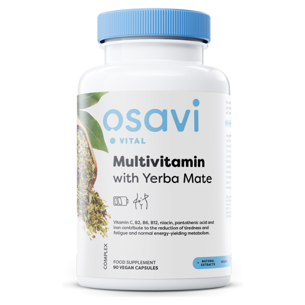 Multivitamin with Yerba Mate - 90 vegan caps