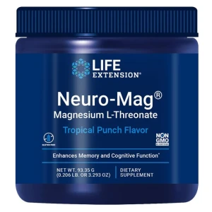 Neuro-Mag Magnesium L-Threonate, Tropical Punch - 93g