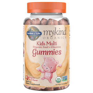 Mykind Organics Kids Multi Gummies, Organic Fruit Flavor - 120 vegan gummy bears