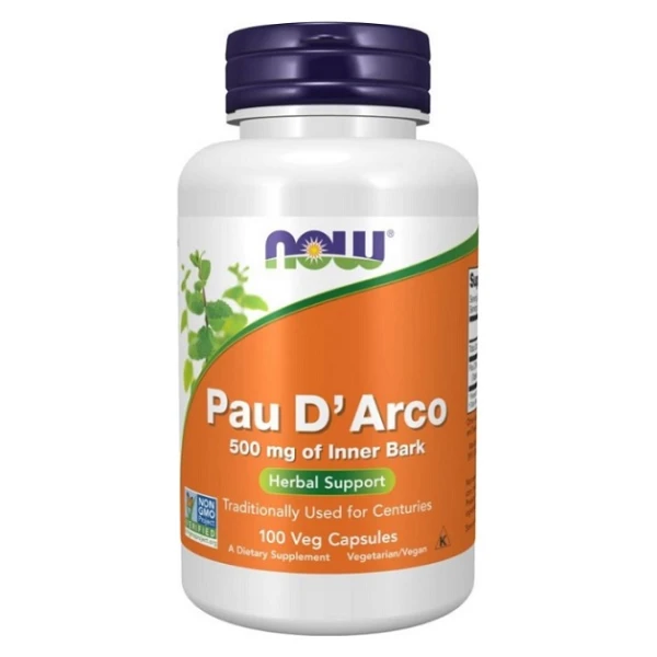 Pau D'Arco, 500mg - 100 vcaps