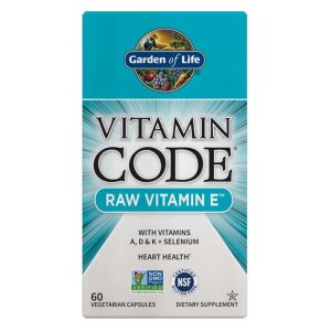 Vitamin Code Raw Vitamin E - 60 vcaps