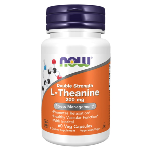 Double Strength L-Theanine, 200mg - 60 vcaps