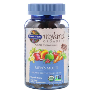 Mykind Organics Men's Multi Gummies, Organic Berry - 120 vegan gummy drops