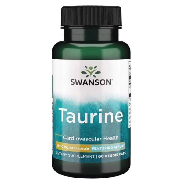 Taurine, 1000mg - 60 vcaps