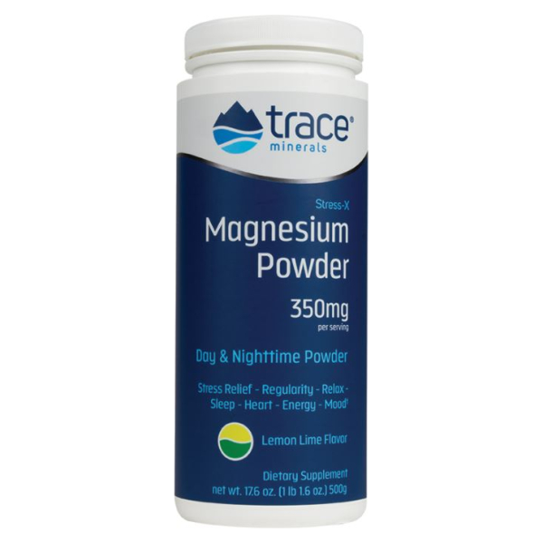 Stress-X Magnesium Powder, Lemon Lime - 250g