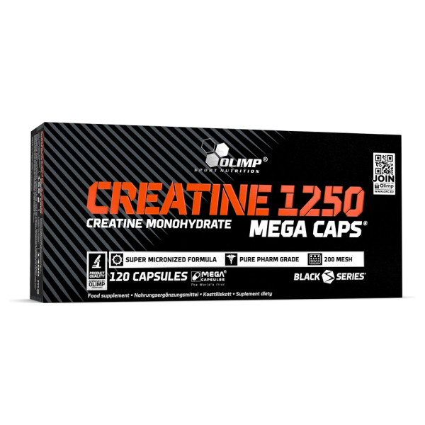 Creatine 1250 Mega Caps - 120 caps