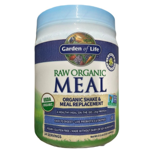 Raw Organic Meal, Vanilla - 484g
