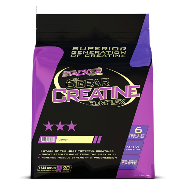 6th Gear Creatine Complex, Lemon - 1135g