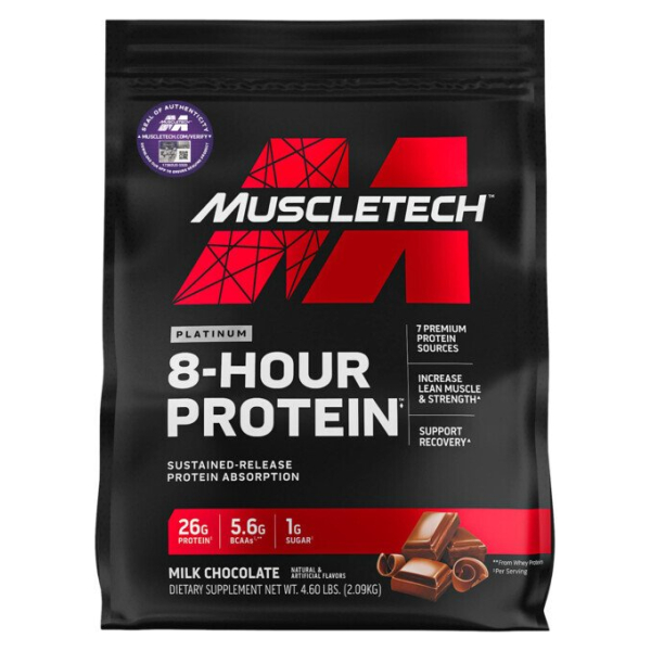 Platinum 8-Hour Protein, Chocolate - 2090g