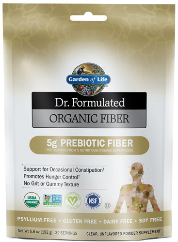 Dr. Formulated Organic Fiber, Unflavored - 192g