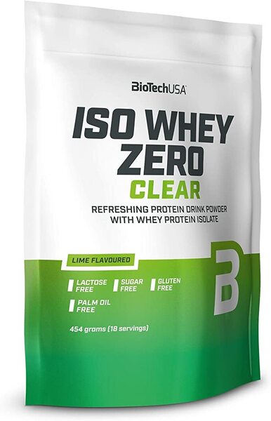 Iso Whey Zero Clear, Lime - 454g