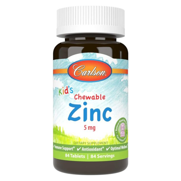 Kid's Chewable Zinc, Natural Mixed Berry - 84 tabs