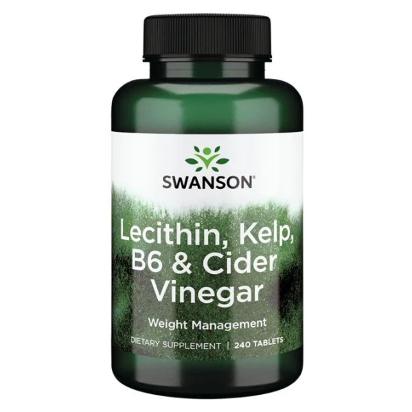 Lecithin, Kelp, B6 & Cider Vinegar - 240 tabs