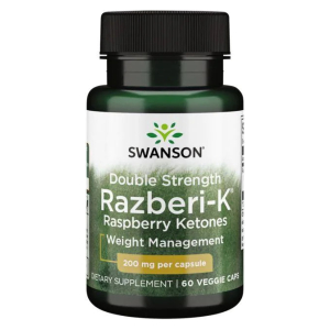 Double Strength Razberi-K, 200mg - 60 vcaps