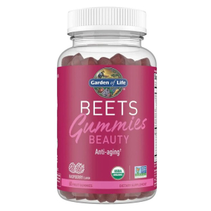 Beauty Beets Gummies, Raspberry - 60 fruit gummies