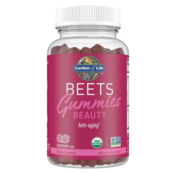 Beauty Beets Gummies, Raspberry - 60 fruit gummies
