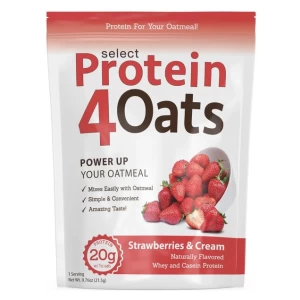 Select Protein 4 Oats, Strawberries & Cream - 258g