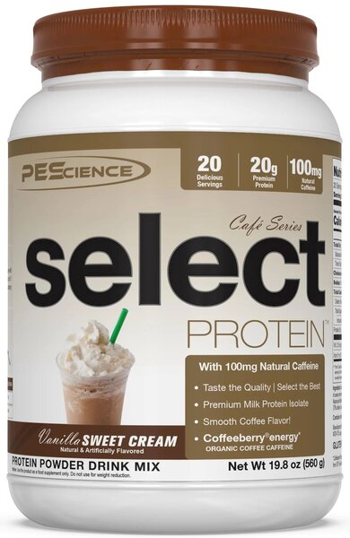 Select Protein Cafe Series, Vanilla Sweet Cream - 560g