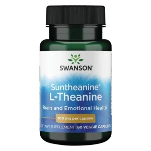 Suntheanine L-Theanine, 100mg - 60 vcaps