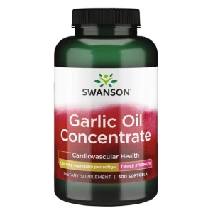 Garlic Oil Concentrate, 1500mg - 500 softgels