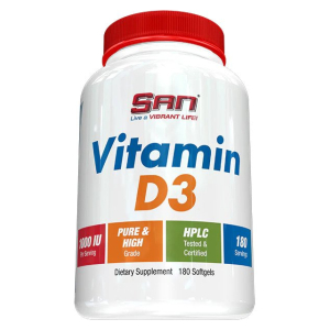 Vitamin D3 - 180 softgels
