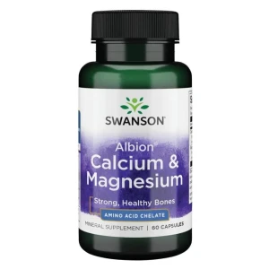 Albion Calcium & Magnesium - 60 caps