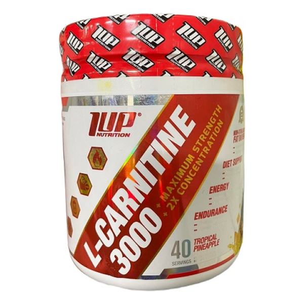 L-Carnitine 3000 Powder, Tropical Pineapple - 200g