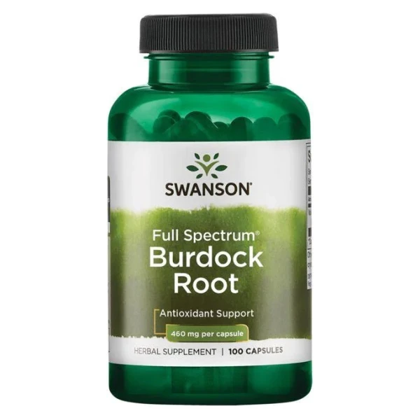 Full Spectrum Burdock Root, 460mg - 100 caps