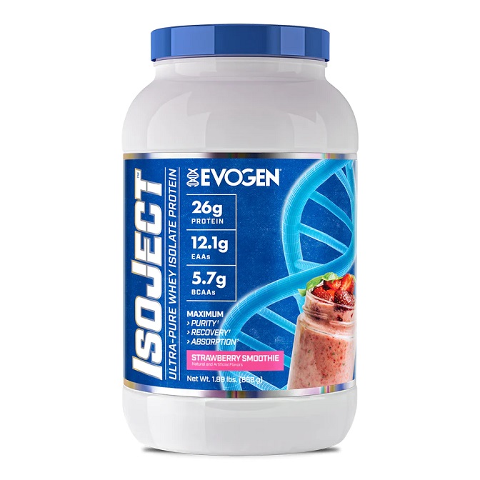IsoJect, Strawberry Smoothie (EAN 817189029131) - 858g