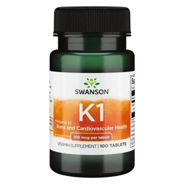 Vitamin K1, 100mcg - 100 tabs
