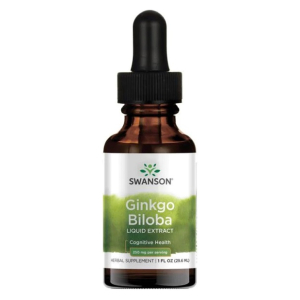 Ginkgo Biloba Liquid Extract, 250mg - 29 ml.