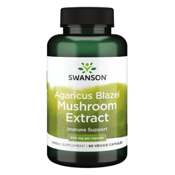 Agaricus Blazei Mushroom Extract, 500mg - 90 vcaps