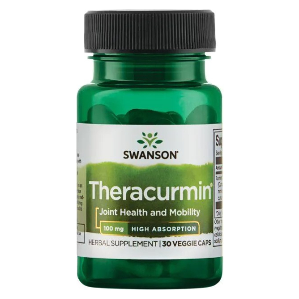 Theracurmin, 100mg High Absorption - 30 vcaps